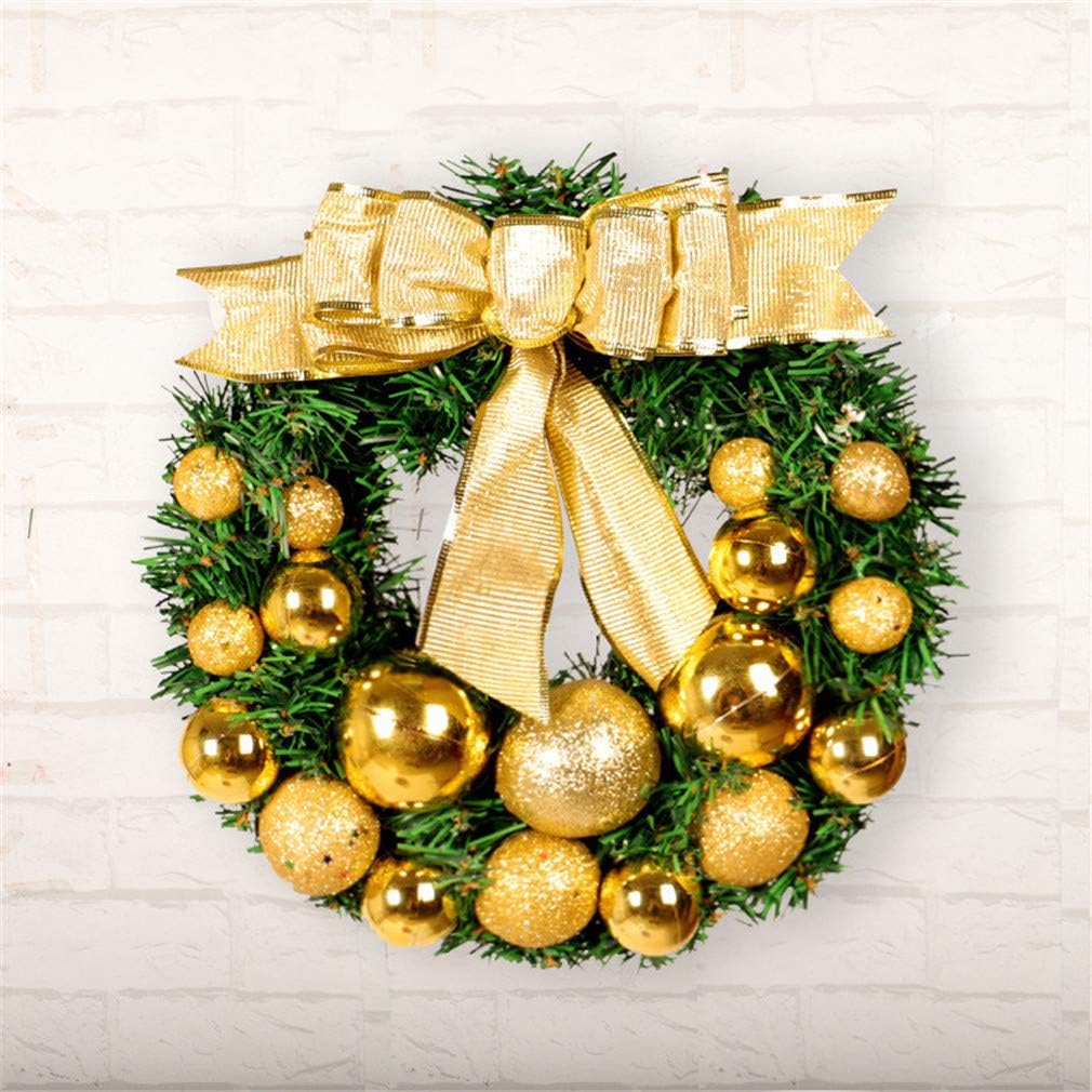 Artificial Maple Leaf Berries Pumpkin Pine Cone Garland Autumn Winter Front Door Wreath Pendant Decor for Christmas Halloween