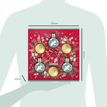 the Fuzzy Duck Winter Wonderland Luxury Bathtime Bliss Gift Set (Pack of 1) - Vegan Friendly