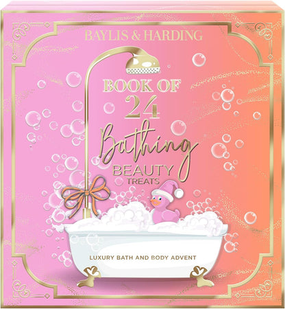 Jojoba, Vanilla & Almond Oil Luxury 24 Days of Beauty Advent Calendar Gift Set - Vegan Friendly