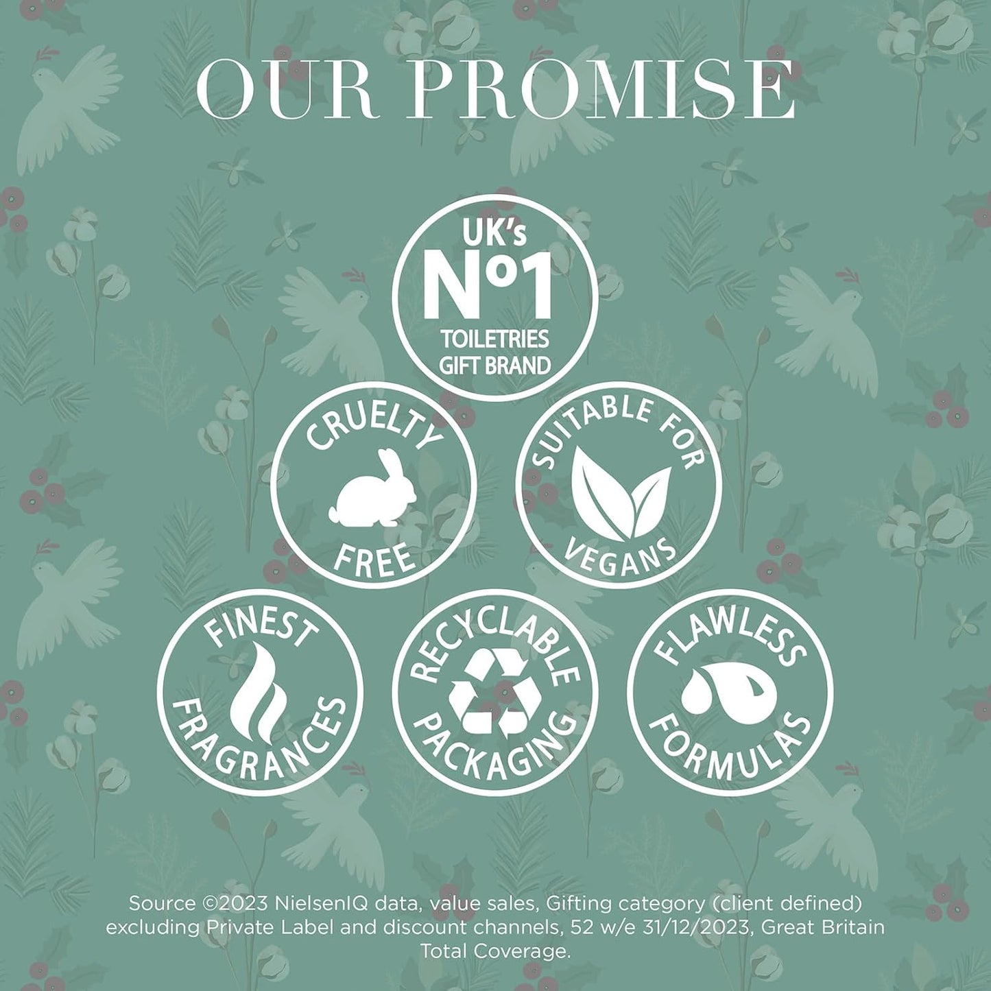 the Fuzzy Duck Winter Wonderland Luxury Bathtime Bliss Gift Set (Pack of 1) - Vegan Friendly