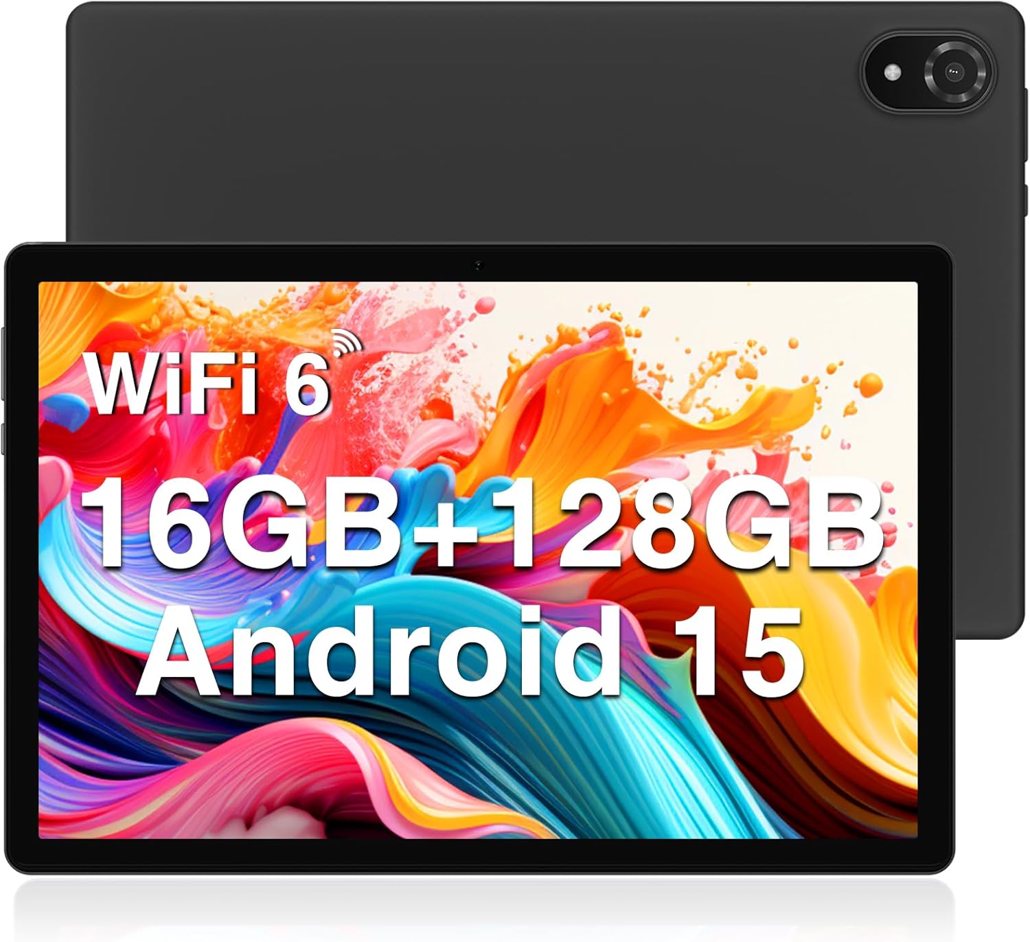 DOOGEE  (2025) Android 15 Tablet 10 Inch, 16GB RAM+128GB ROM(1TB TF), 2.0 Ghz/1280 * 800 HD+ Ips/Wifi 6/Bluetooth 5.0/5060Mah/5Mp+8Mp/Otg/Type C/3.5Mm Headphone Jack(Gray)
