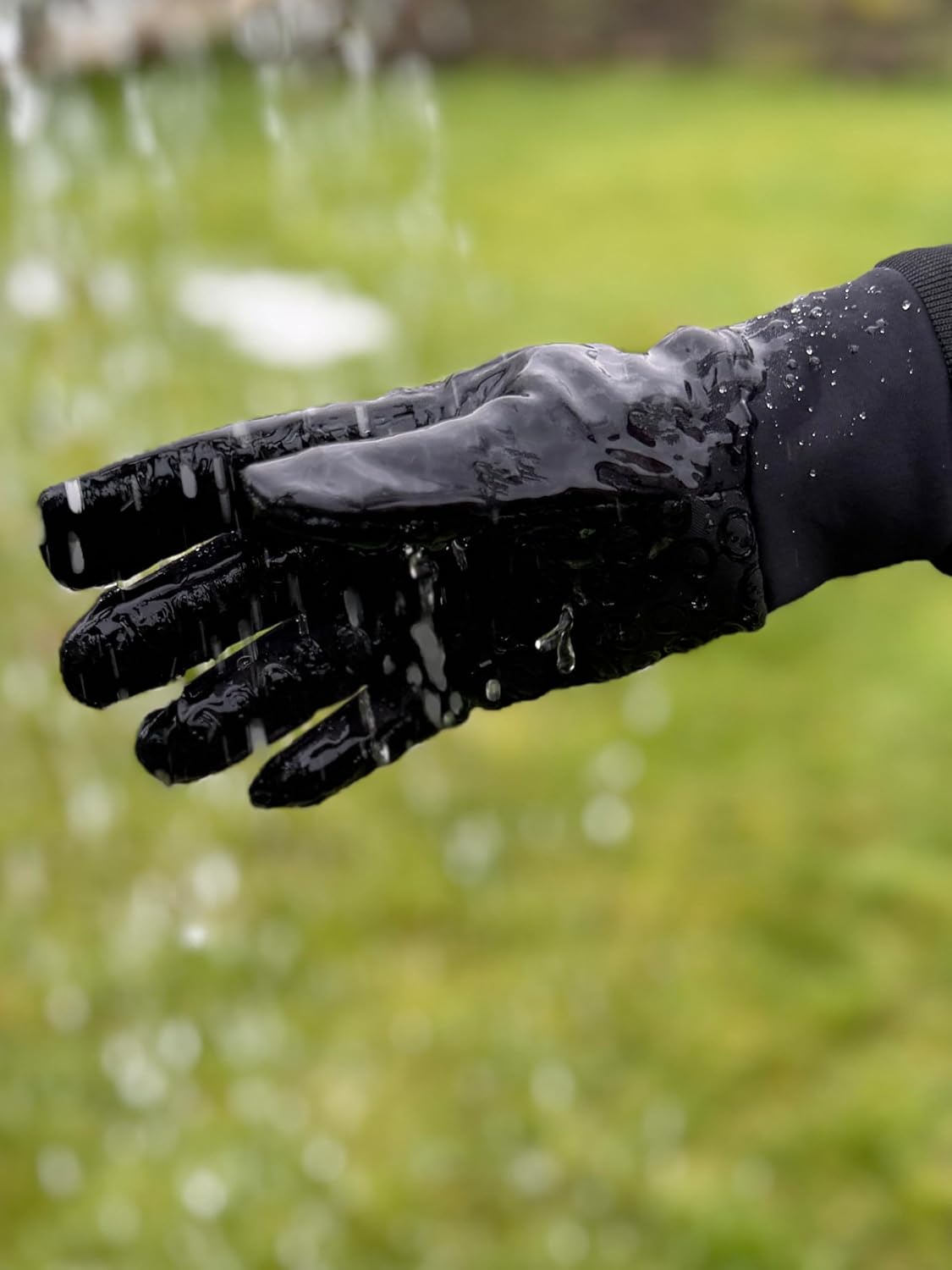 Aqua Waterproof Thermal Gloves for Men'S – Touchscreen Sensitive, Warm Padded, Anti-Slip Palm Grip, Lightweight – Perfect for Cold Weather, Cycling, Running, Hiking & Dog Walking