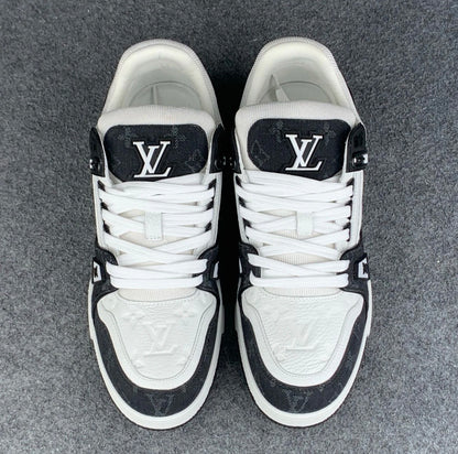 LV Trainer 'Black Monogram Denim'