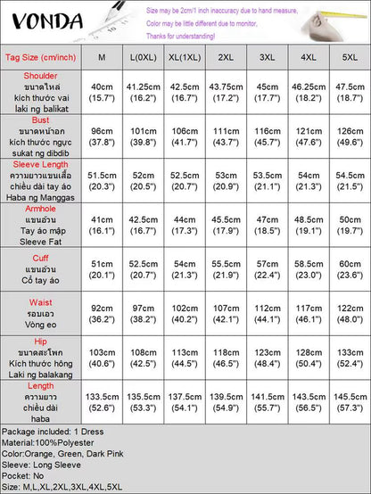 Women Long Maxi Dress Bohemian Printed Vestidos 2024 Vintage Crew Neck Flare Sleeve Party Vestidos Casual Loose Sundress
