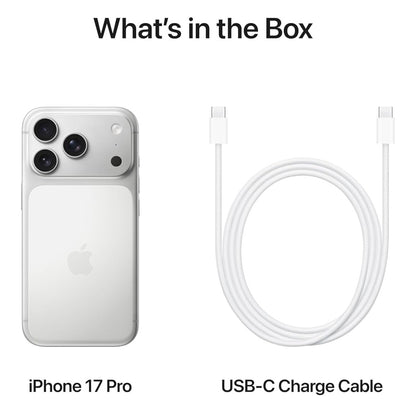 Apple iPhone 17 Pro 512GB A19 Pro 6.3-inch ProMotion 120Hz