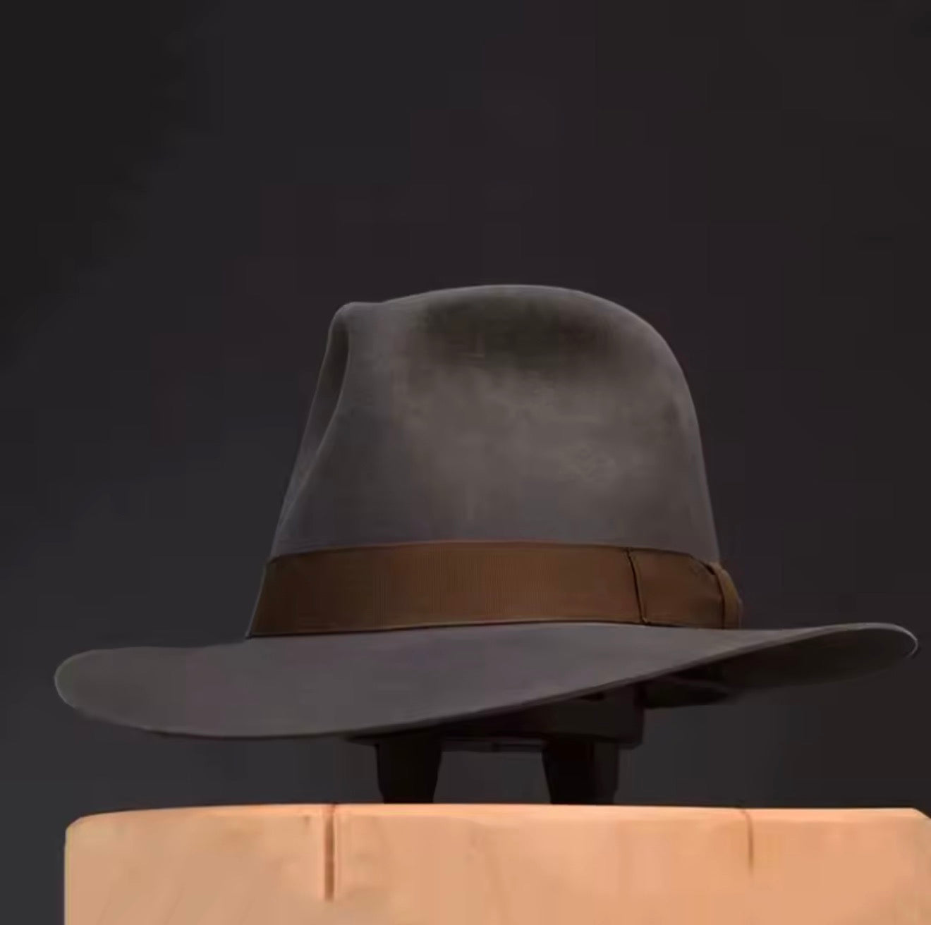 Wool Fedora Hat Vintage Soft Felt Trilby Style Hat for Men and Women NZ354