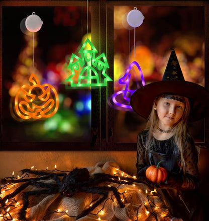 Jsdoin 3-Pack Halloween Window Lights | Minja Superstore