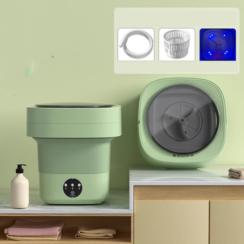 Portable Mini Washing Machine for Socks and Underwear - High Capacity with Spinning Dry Functionality - Available in 3 Models