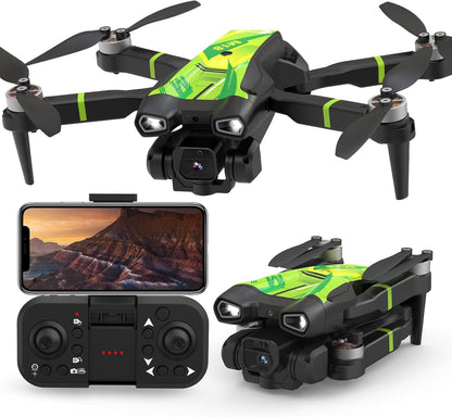 M18 Foldable Mini Drone with 4K Camera Brushless Motor RC Quadcopter for Adults One Key Takeoff Landing 3D Flips