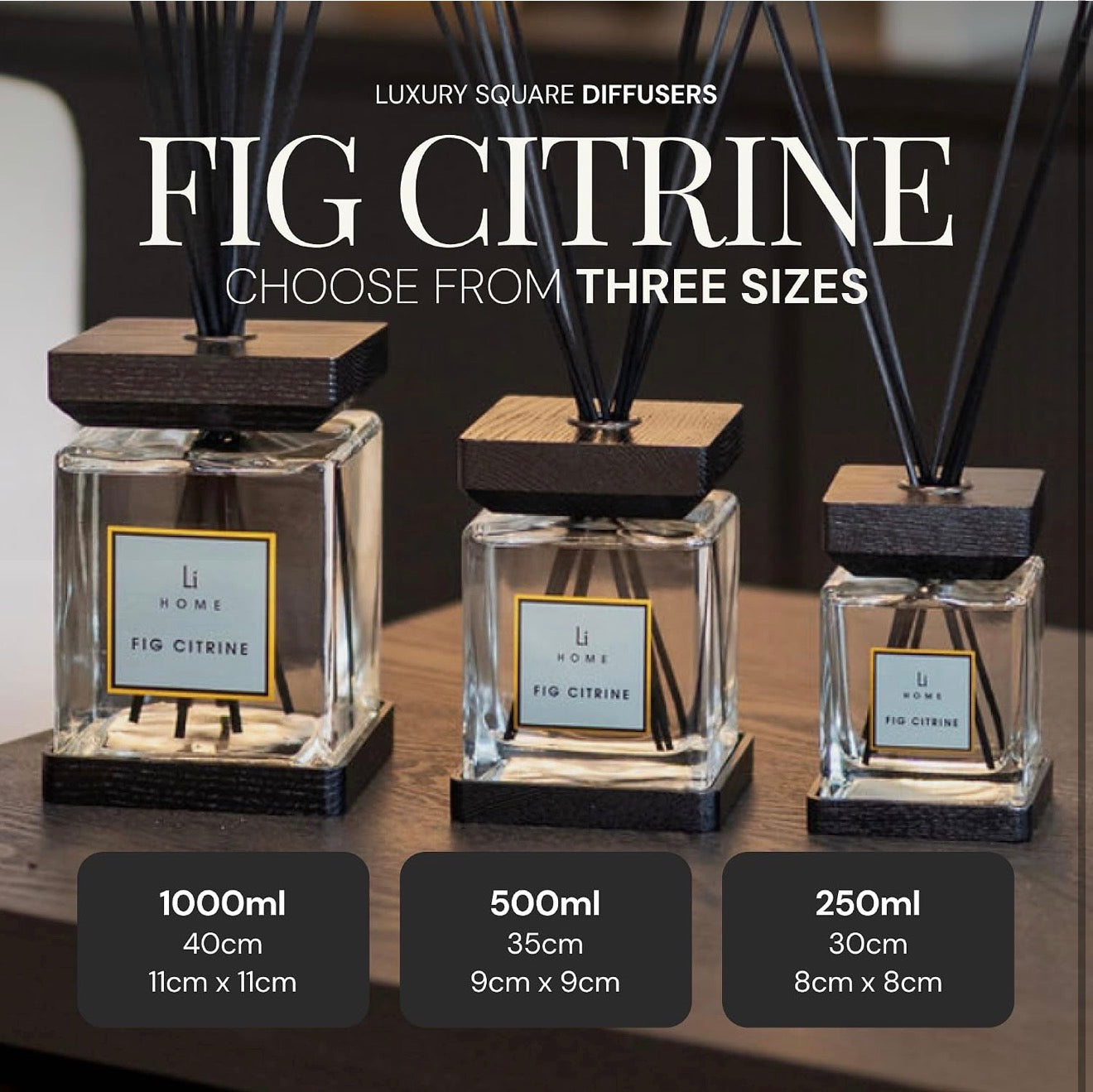 Collection Fig Citrine Reed Diffuser