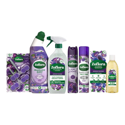 Zoflora Ultimate Bathroom Cleaning Bundle – Midnight Blooms