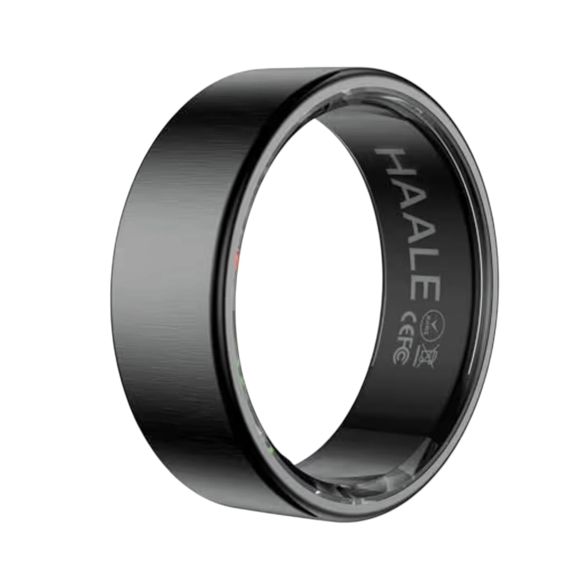 Haale Smart Ring Stainless Steel Fitness Tracker Android iOS