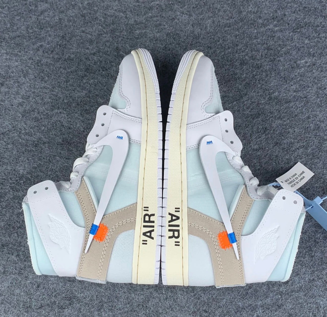 Virgil Abloh Archive X Air Jordan 1 High 'Alaska'