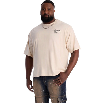 Stacked Skinny Flare Hazmat Cargo Jeans Dark Wash