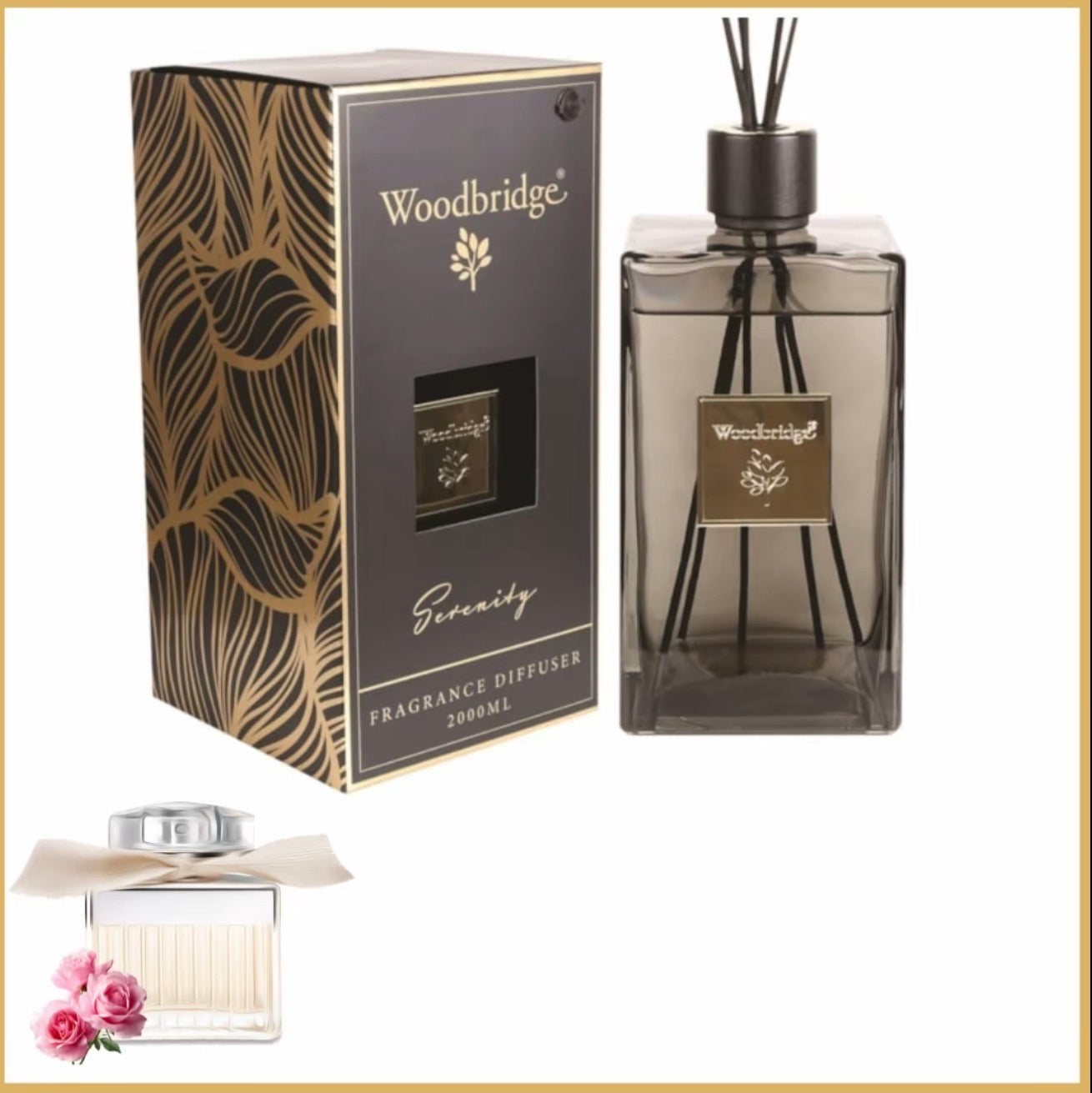 Woodbridge 2000ml Reed Diffuser Luxury Home Fragrance