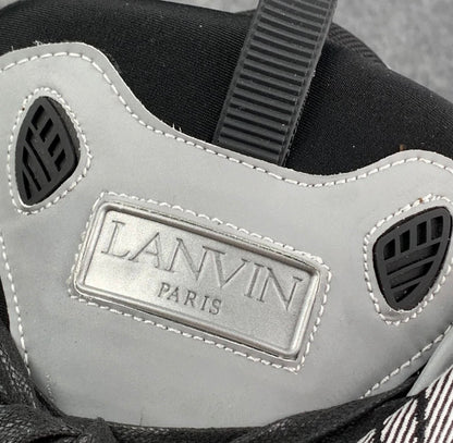 Lanvin Curb Sneakers 'Black Grey'