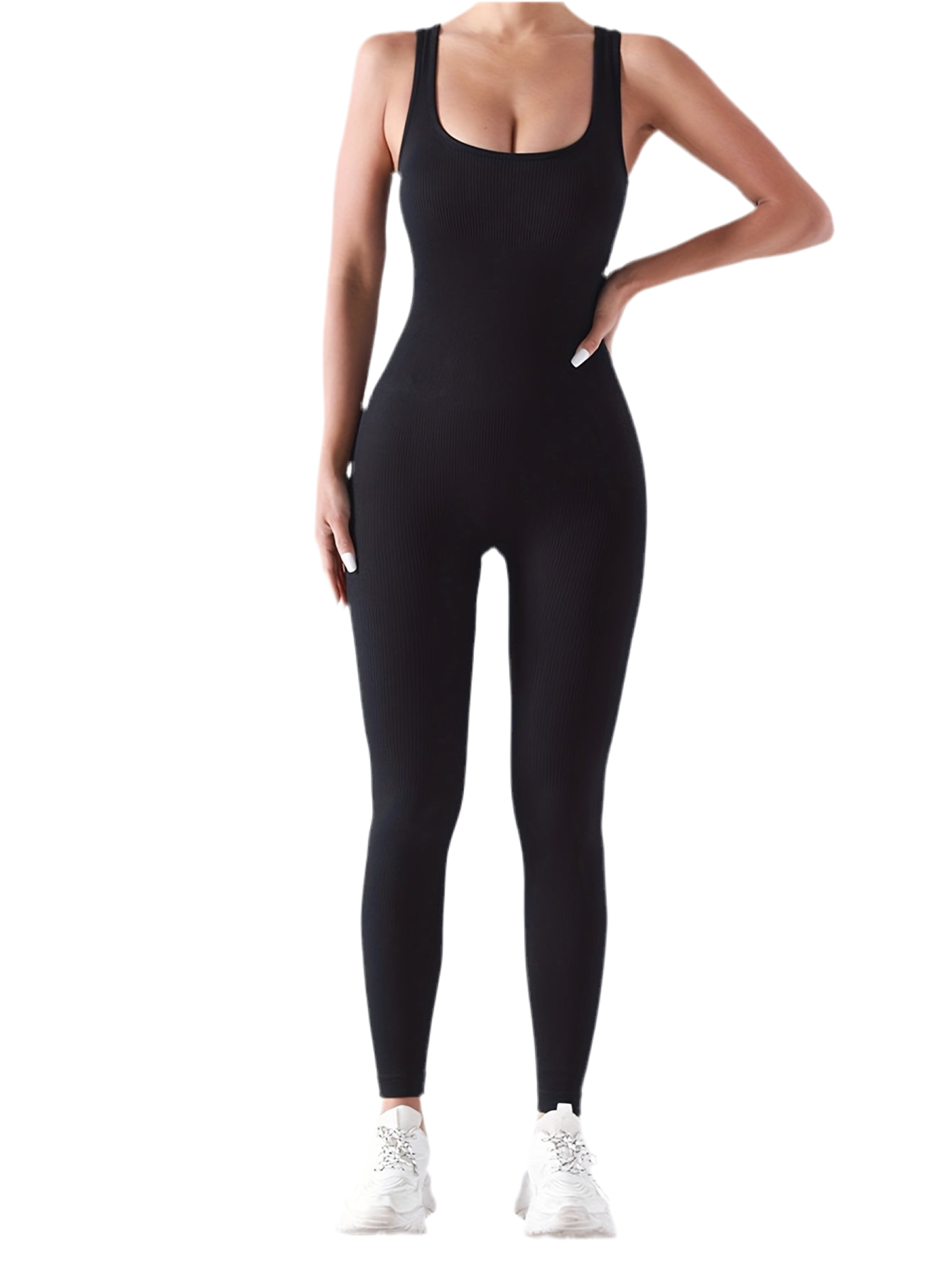 3-Pack Women’s Ribbed One-Piece Jumpsuit – Sensual, Sculpting & Sporty