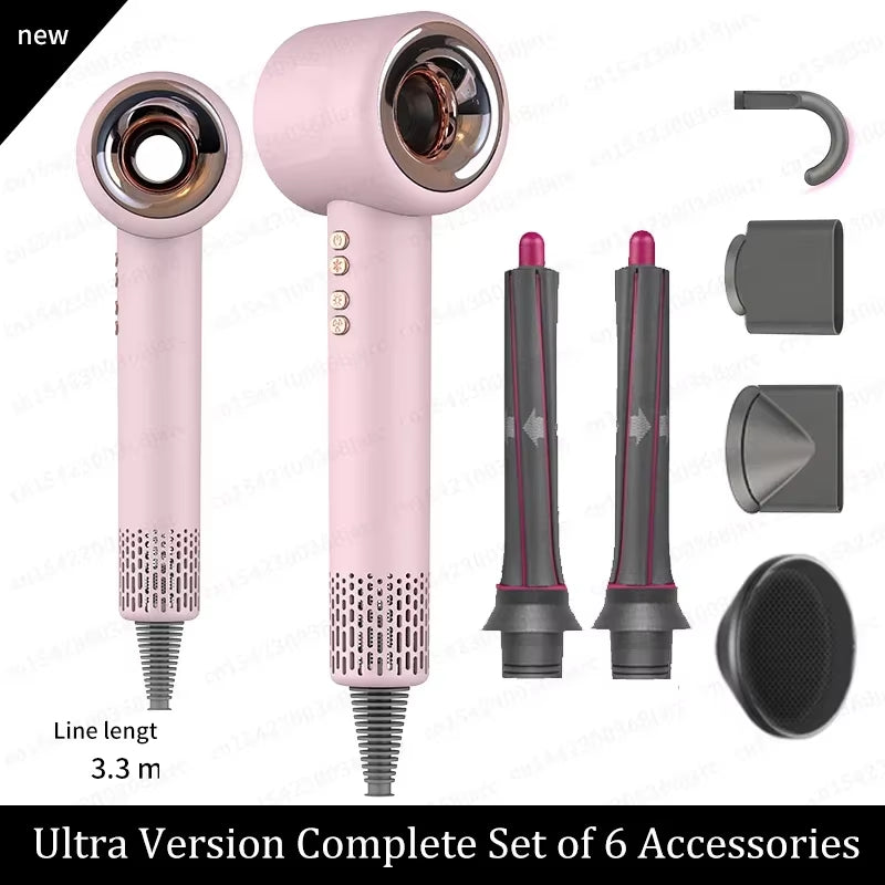 Super Hair Dryer 220V Leafless Hair Dryer Personal Hair Care Styling Negative Ion Tool Constant Anion Electric Hair Dryers