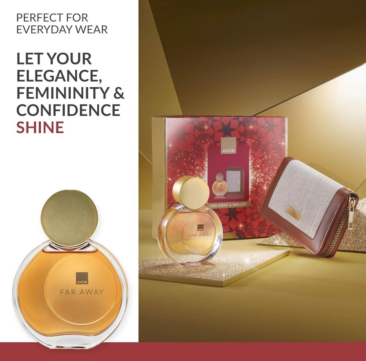 AVON Far Away Wallet Gift Set