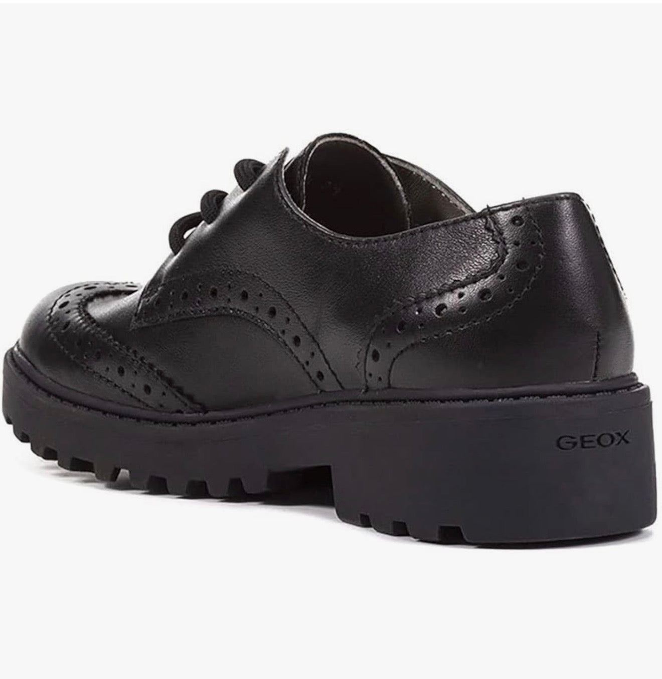 Geox J Casey Girl N Brogues Girls’ Smart School Shoes