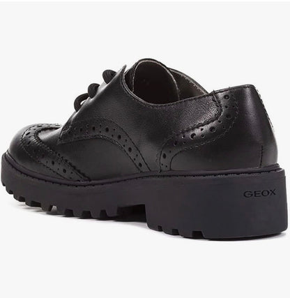 Geox J Casey Girl N Brogues Girls’ Smart School Shoes