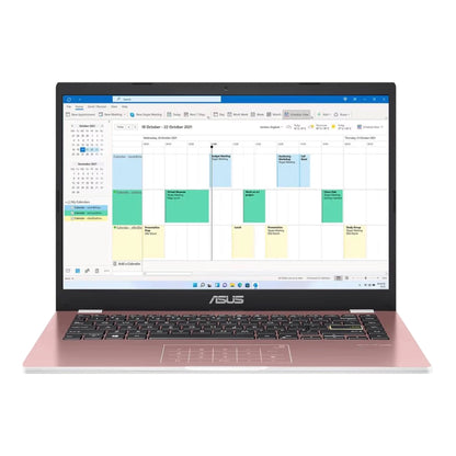ASUS Vivobook 14 E410KA 4GB 128GB Windows 11 Pink Laptop