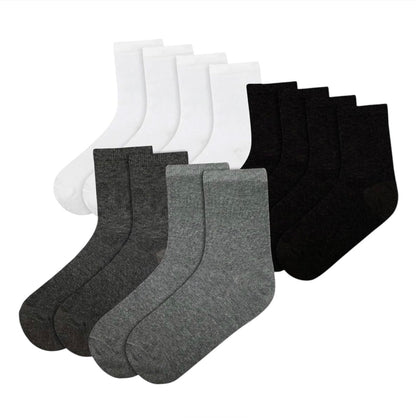 A2Z 4 Kids Cotton Rich School Socks Multipack Boys Girls