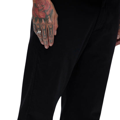 Mac Chino Straight Pants Black