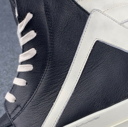 Rick Owens Wmns Strobe Geobasket High 'Black Milk'
