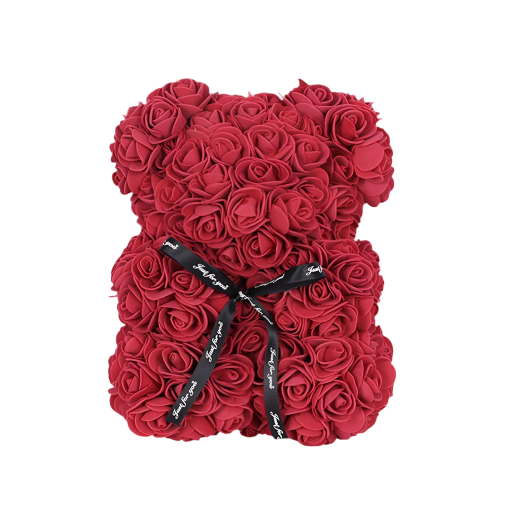 25cm Teddy Rose Bear with Gift Box – The Perfect Symbol of Love!