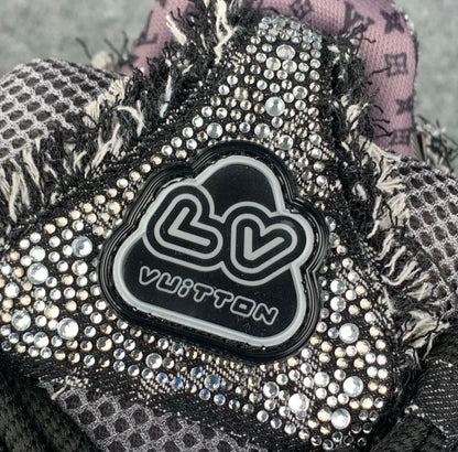 LV Skate Sneaker 'Black Swarovski
Monogram'