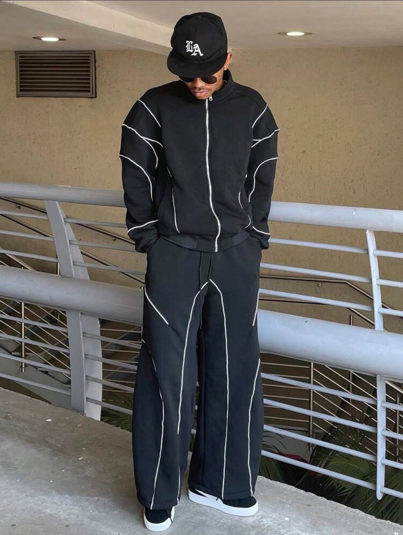 Ngobest Haus Men’s 2 Piece Tracksuit Set
