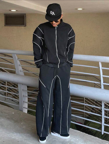 Ngobest Haus Men’s 2 Piece Tracksuit Set