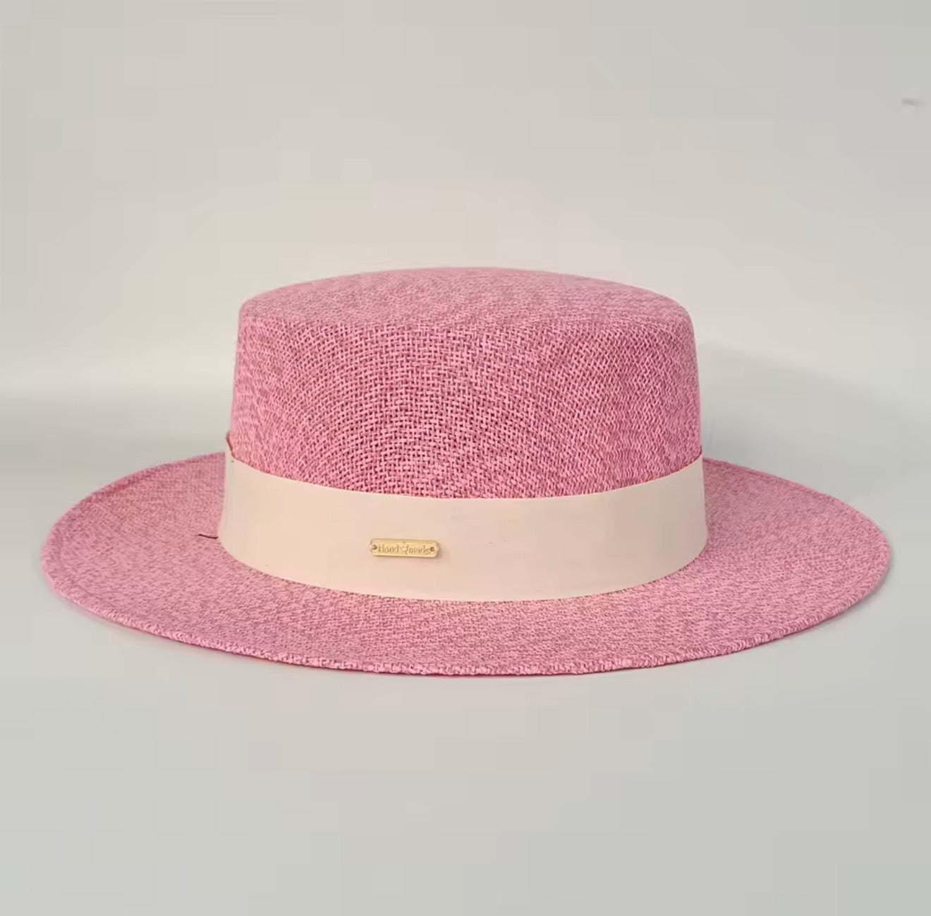 2026 Beach Straw Hat for Women Wide Brim UV Protection Boater Style Summer Hat