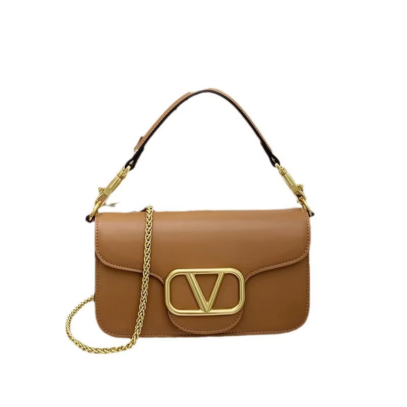 Popular High-End Chain Small Square Bag, Fashionable and Versatile, Light Luxury, Niche Single Shoulder Crossbody Bag for Women