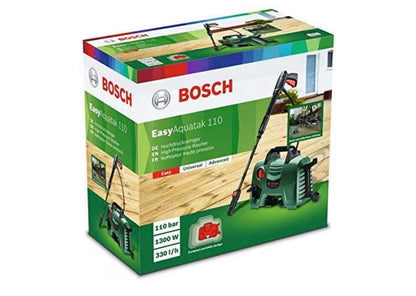 Bosch EasyAquatak 110 High Pressure Washer 110 Bar with Detergent Nozzle