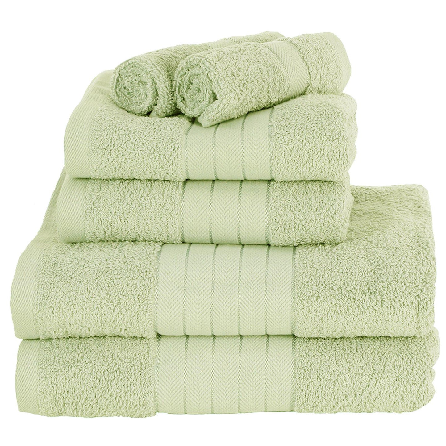 Luxury Dreamscene 100% Cotton Towel Set - Ultra Soft Bath, Hand, and Face Cloths for Ultimate Comfort