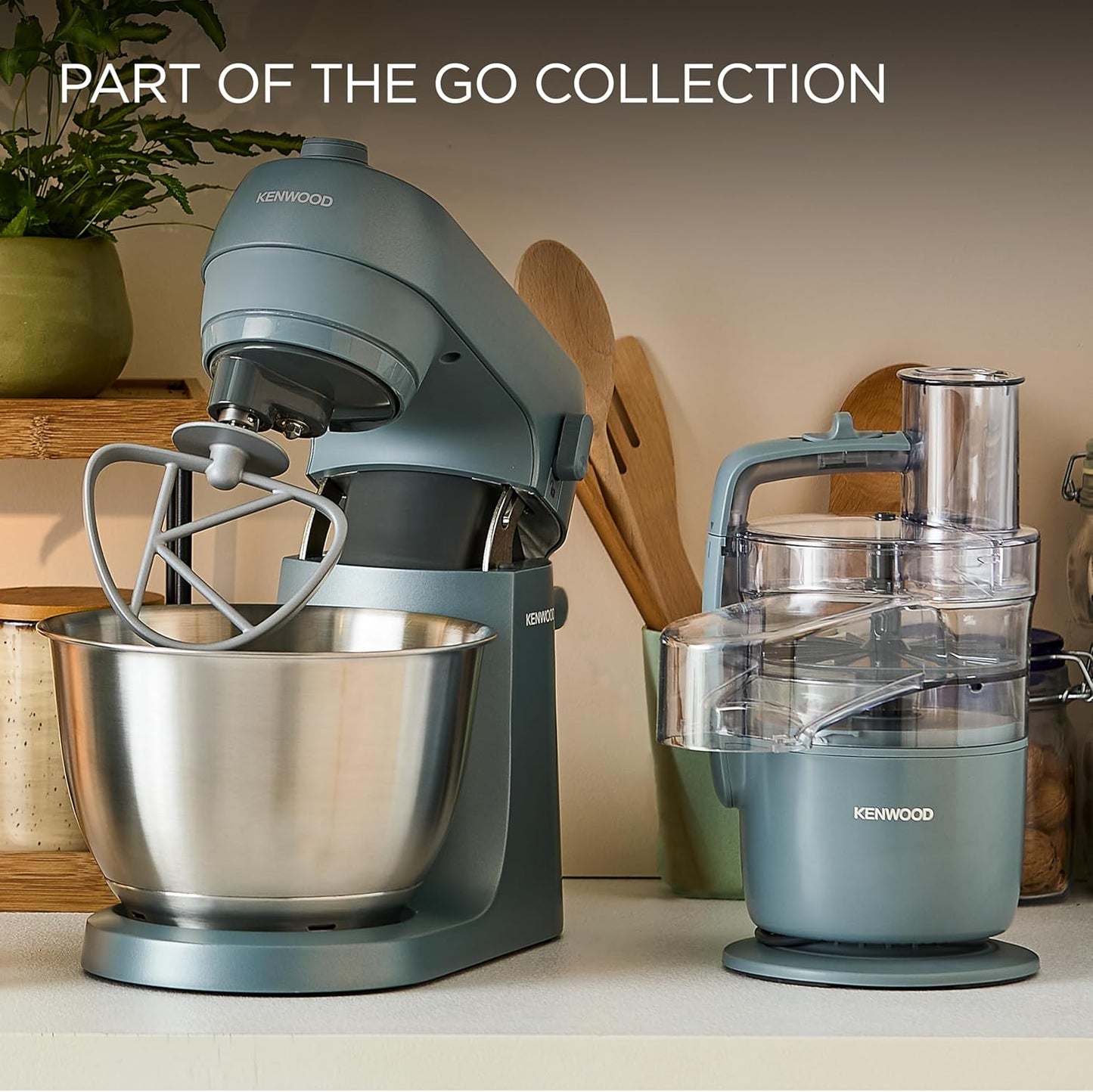 Kenwood HMP40.000GY Go Collection Hand Mixer, Storm Blue