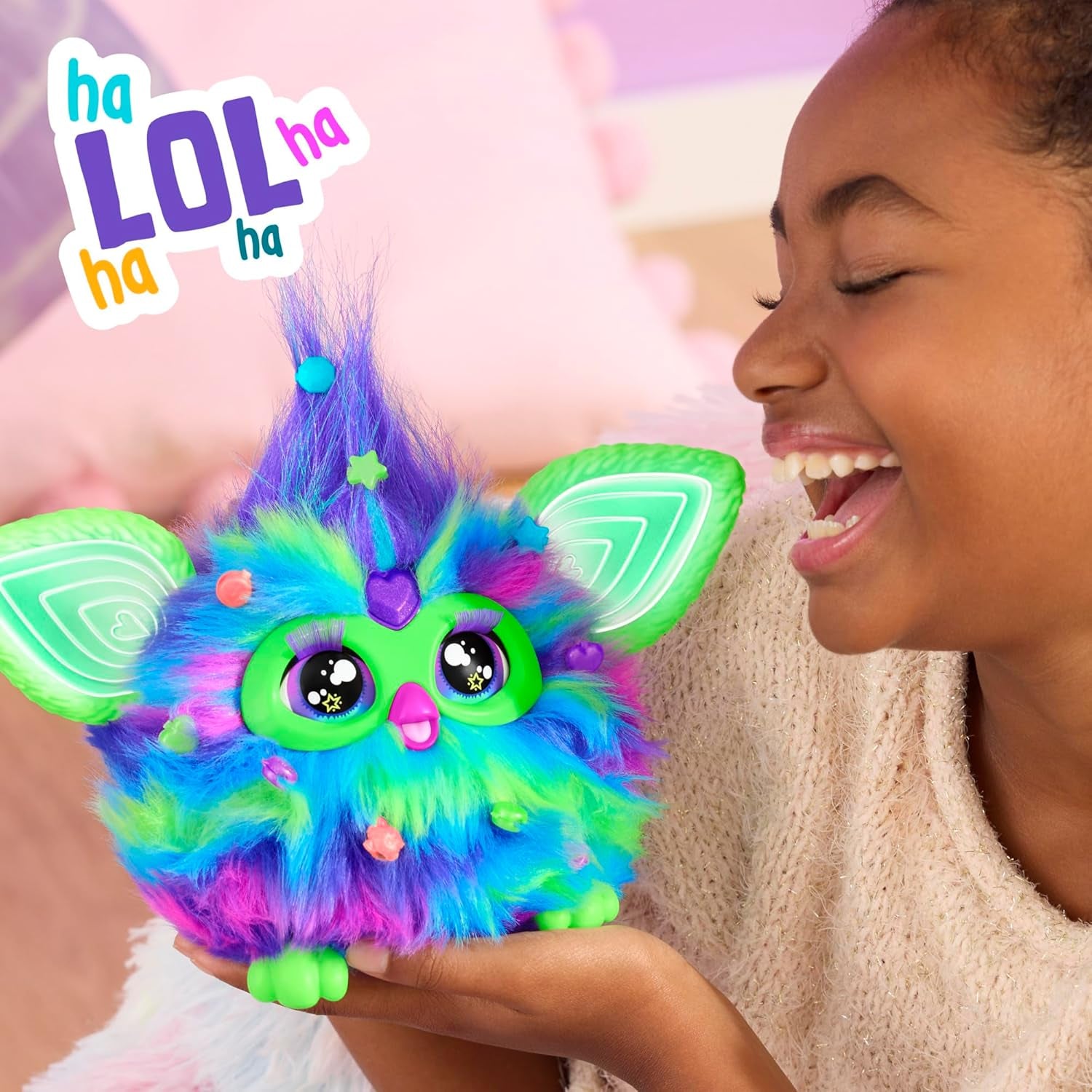 Galaxy Glow in the Dark Interactive Plush Toy - English Version, Galaxie