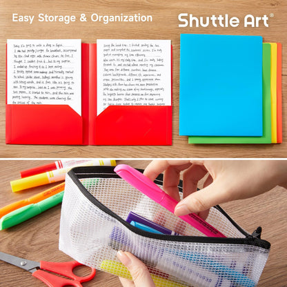 102 PCS Back to School Stationery Supplies Set, Student & Teacher Study Essentials for Secondary School, University, School & Office Stationary Kit Including Pens, Markers, Notebooks Etc