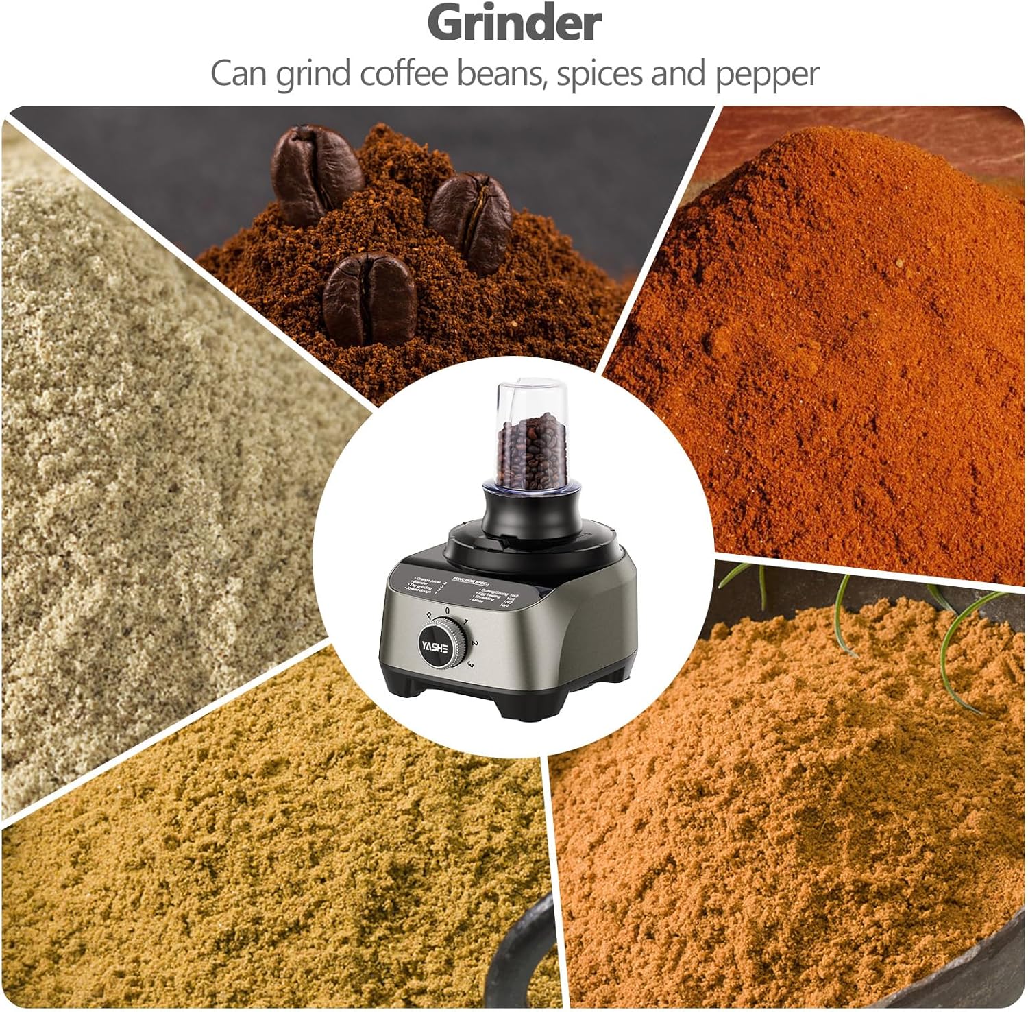 1300W Food Processor, 11-In-1 Multifunctional Kitchen Machine with 2.5L Bowl & 1.5L Blender, Mixer, Grinder, Juicer, Dough Kneader, Chopper, Slicer & Shredder for Family Use