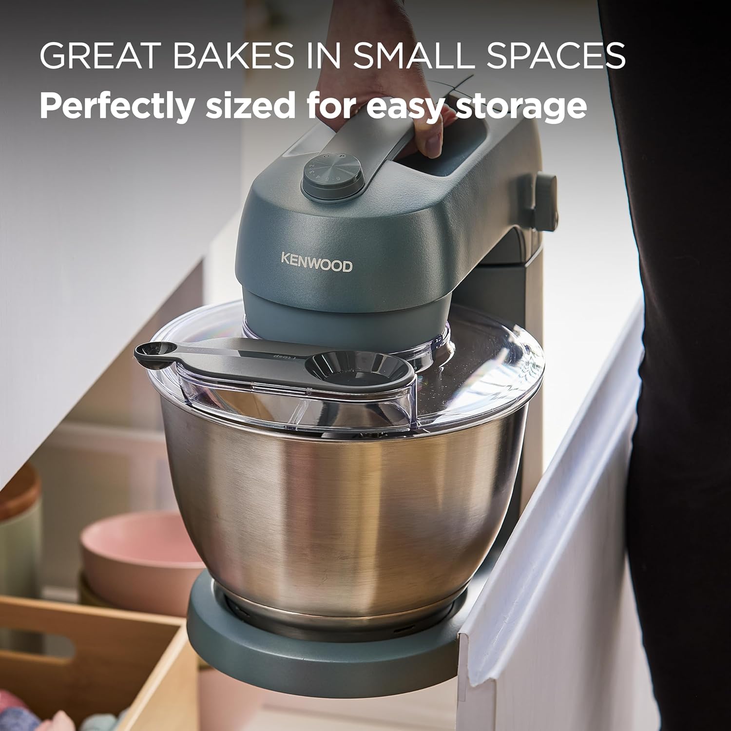 Kenwood KZM35.000GY Go Collection Stand Mixer, Storm Blue
