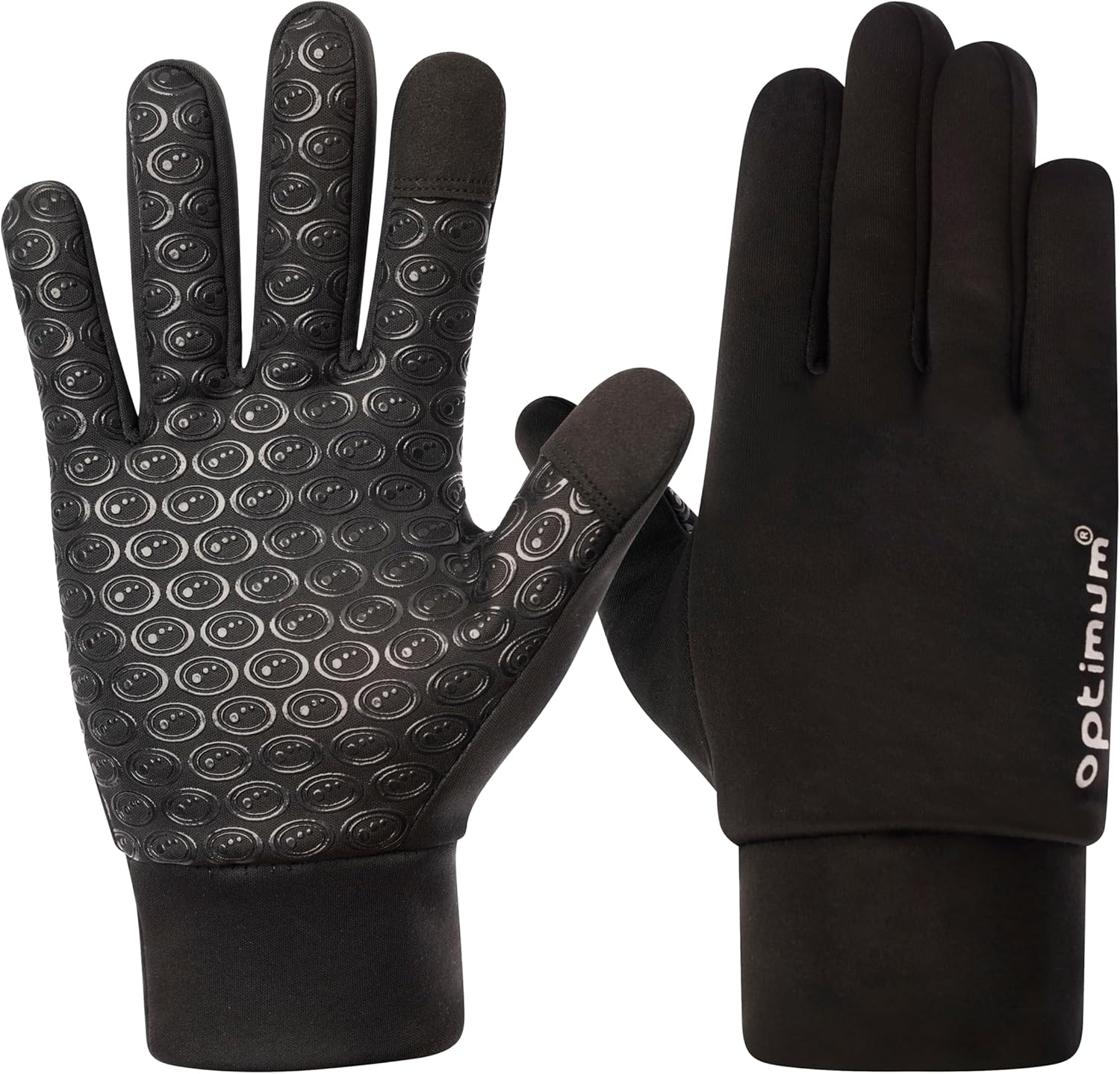 Aqua Waterproof Thermal Gloves for Men'S – Touchscreen Sensitive, Warm Padded, Anti-Slip Palm Grip, Lightweight – Perfect for Cold Weather, Cycling, Running, Hiking & Dog Walking