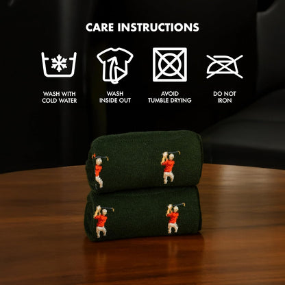 - Golf Socks on the Rocks - Socks, Whiskey Glass & Golf Ball Ice Stone Set - Golf Gift Set for Men - Size 8-13