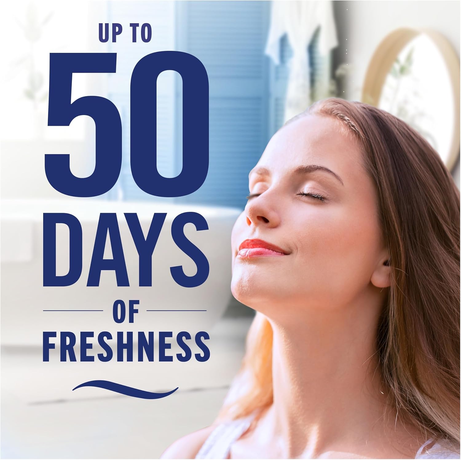 Bathroom Air Freshener, Odour Fighter, White Jasmine, 8 Items, Bathrooms Freshener & Odour Eliminator
