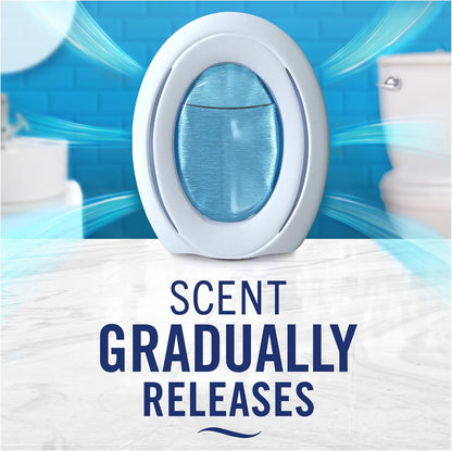 Bathroom Air Freshener, Odour Fighter, White Jasmine, 8 Items, Bathrooms Freshener & Odour Eliminator