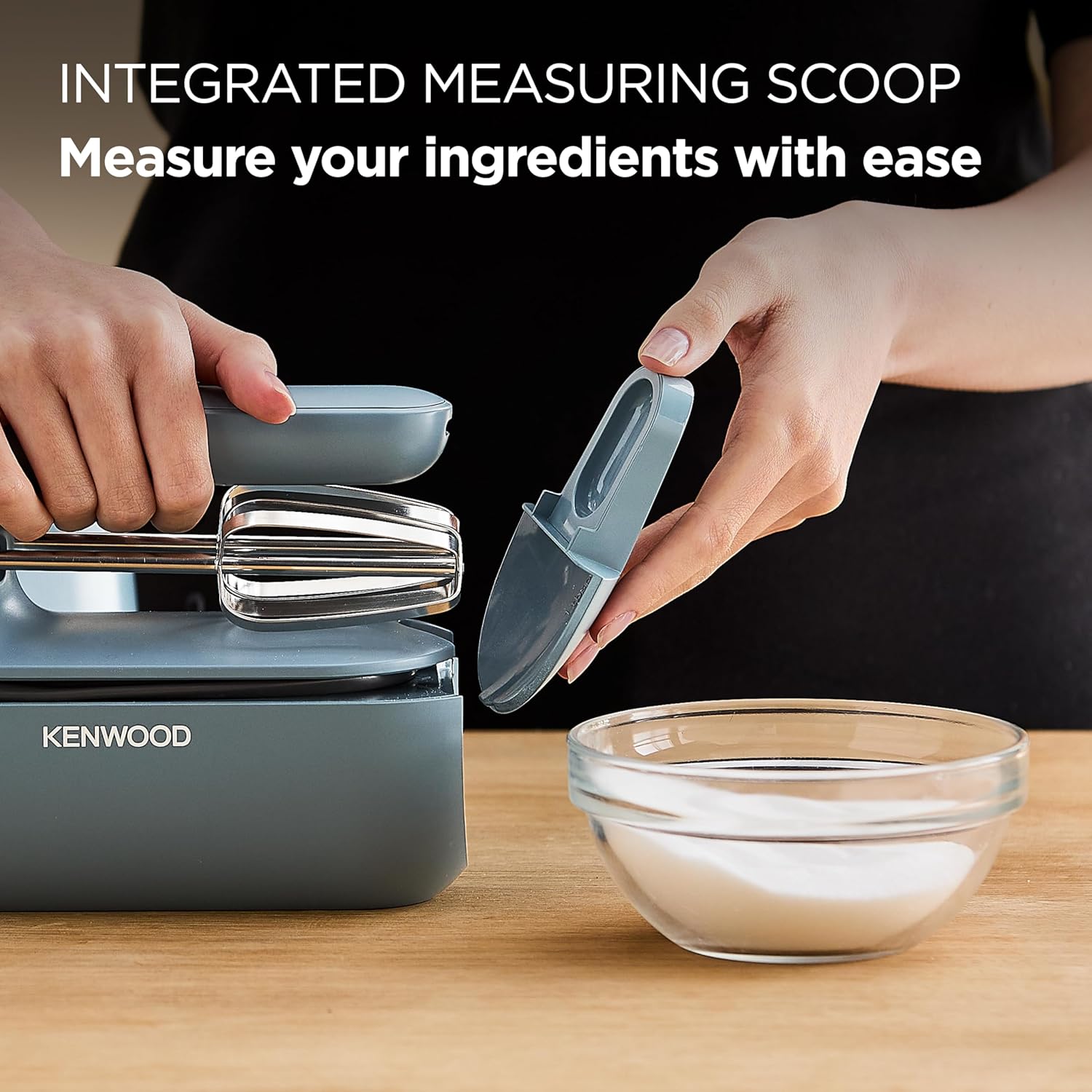 Kenwood HMP40.000GY Go Collection Hand Mixer, Storm Blue