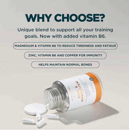 Myvitamins Zinc Magnesium Capsules with Vitamin B6 270