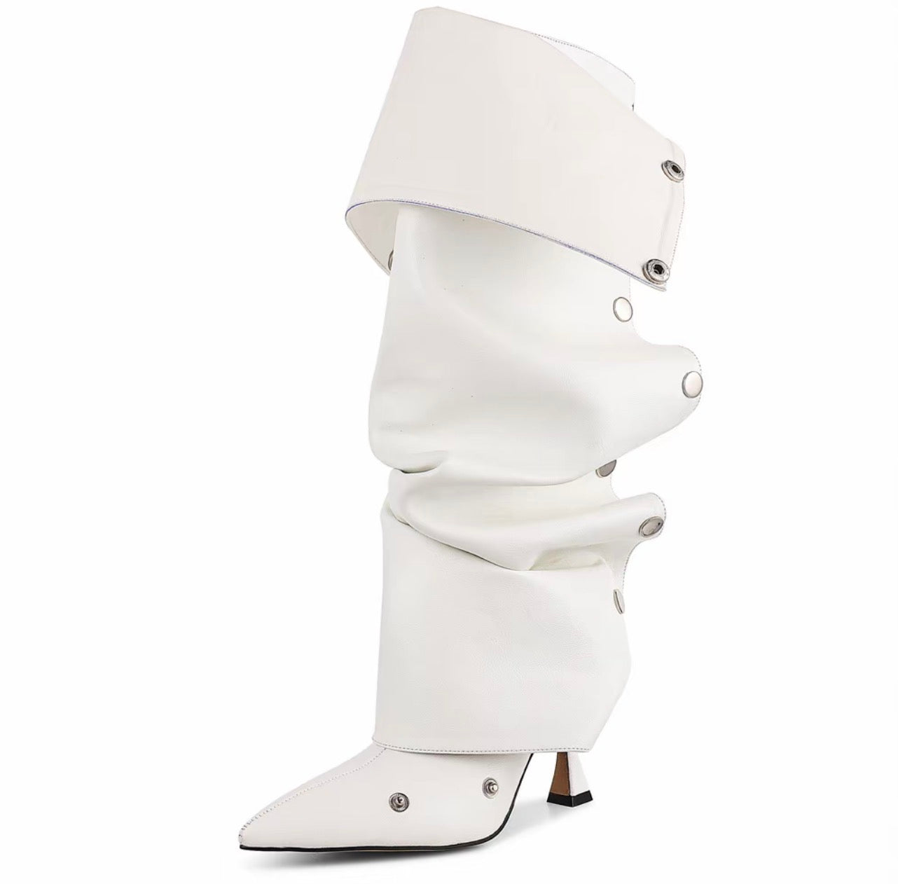 Women’s Knee High Slouchy Shark Boots