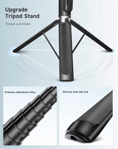 180cm Phone Tripod Selfie Stick Aluminium Stand Wireless Remote